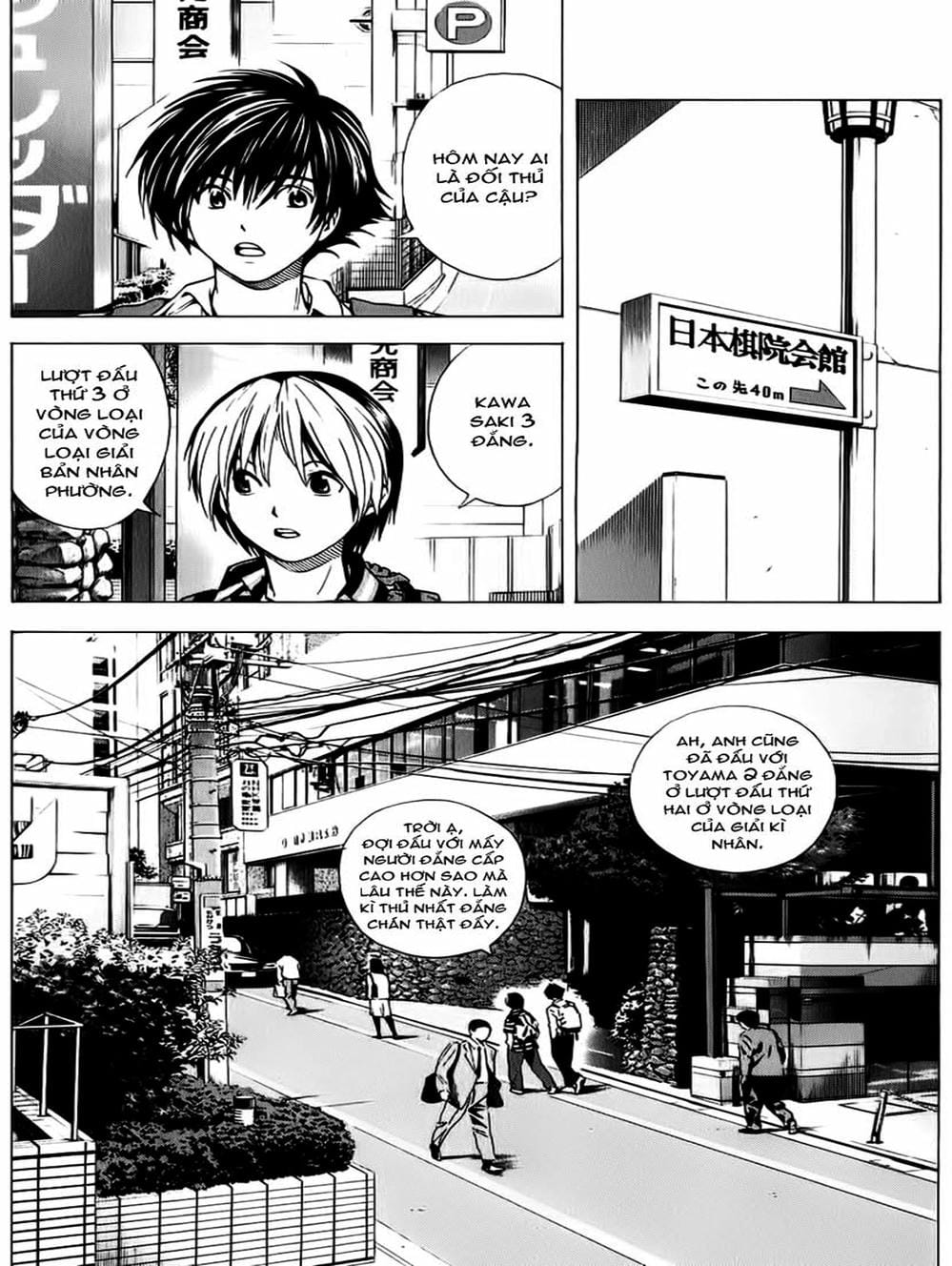 Truyện Tranh Kì Thủ Cờ Vây - Hikaru No Go trang 6