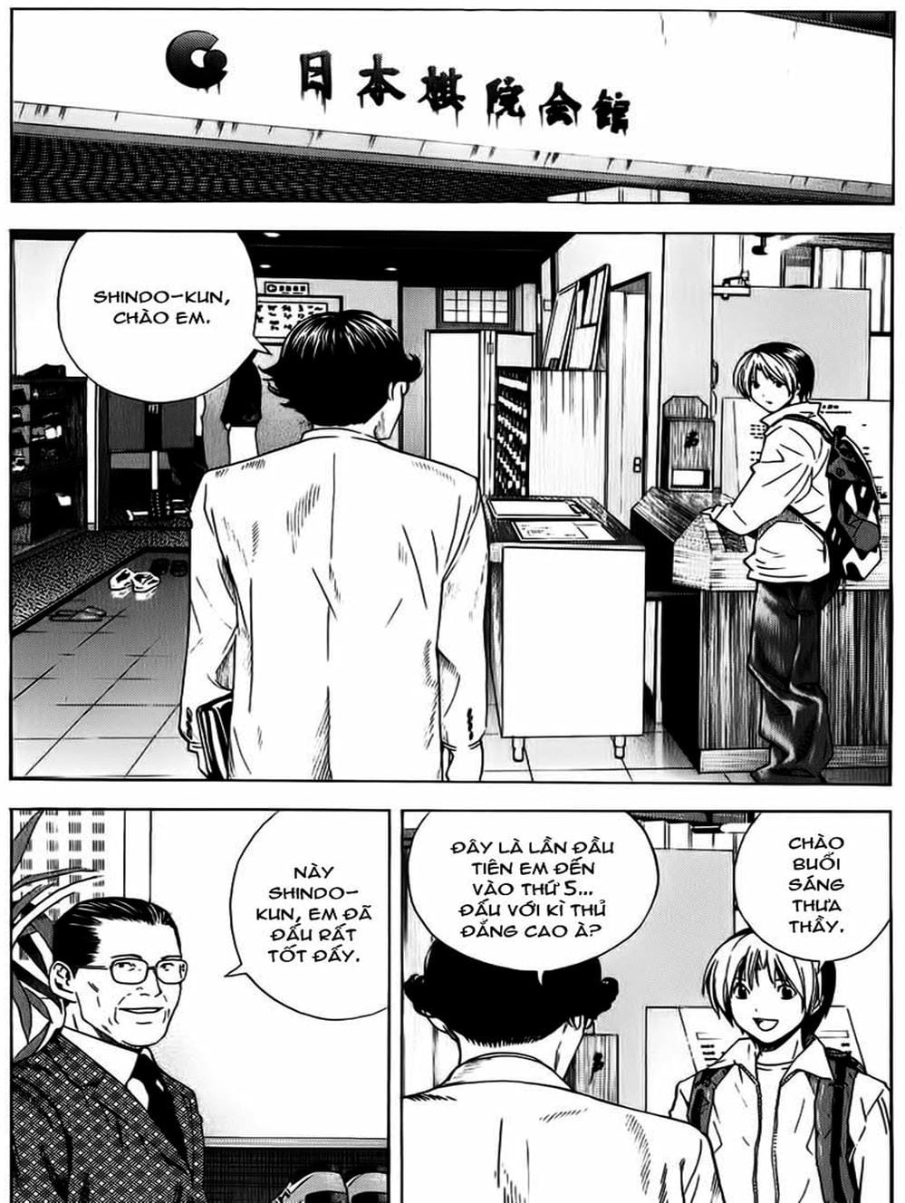 Truyện Tranh Kì Thủ Cờ Vây - Hikaru No Go trang 6