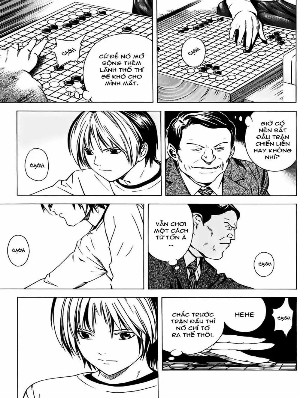 Truyện Tranh Kì Thủ Cờ Vây - Hikaru No Go trang 6