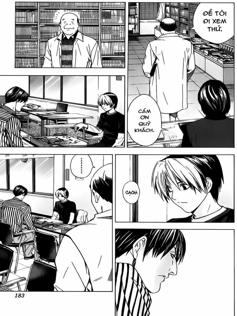 Truyện Tranh Kì Thủ Cờ Vây - Hikaru No Go trang 6