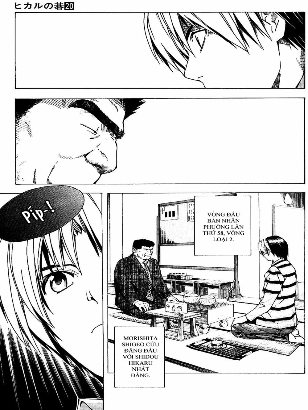 Truyện Tranh Kì Thủ Cờ Vây - Hikaru No Go trang 6