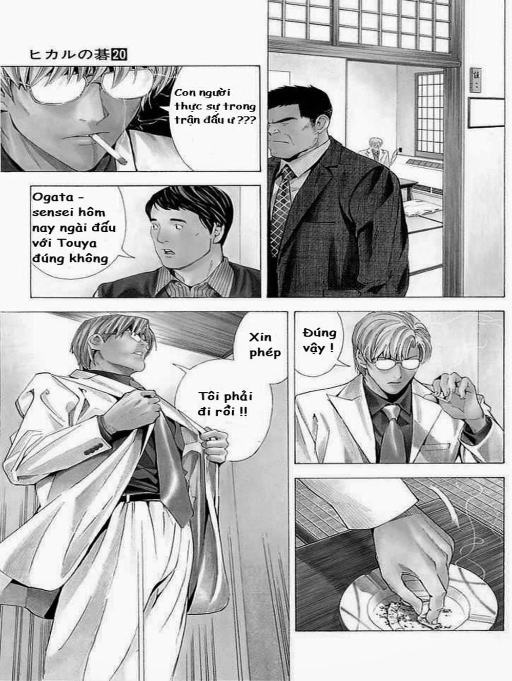 Truyện Tranh Kì Thủ Cờ Vây - Hikaru No Go trang 6