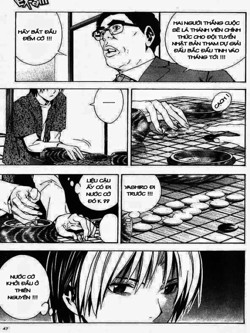 Truyện Tranh Kì Thủ Cờ Vây - Hikaru No Go trang 6