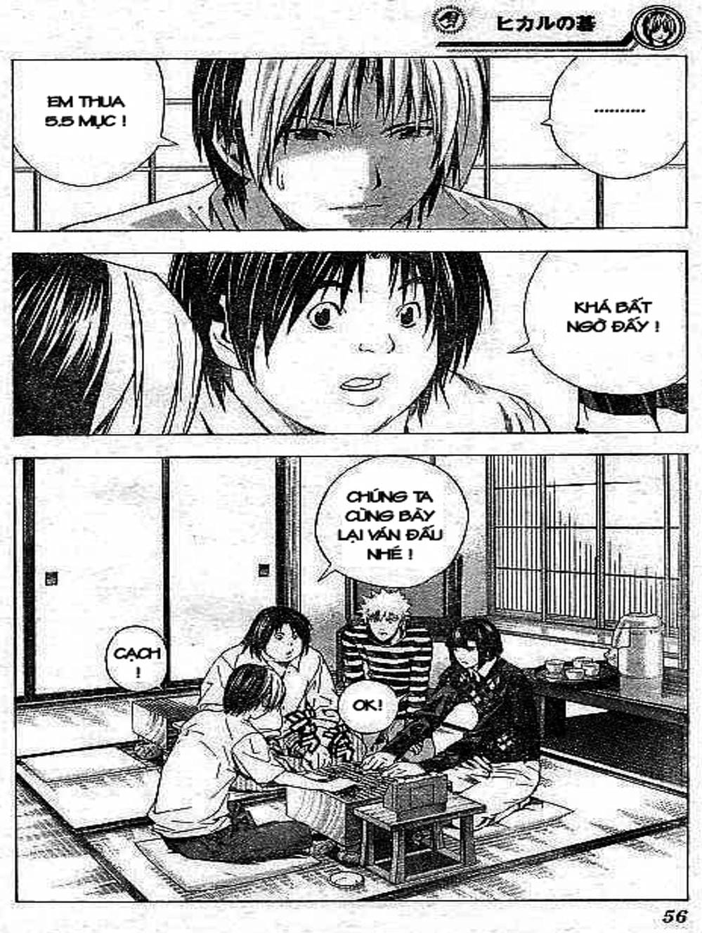 Truyện Tranh Kì Thủ Cờ Vây - Hikaru No Go trang 6