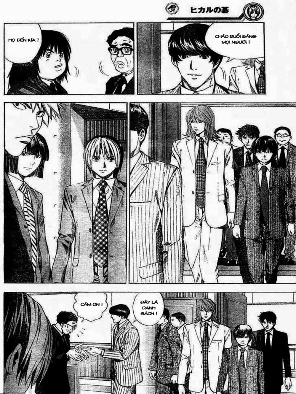 Truyện Tranh Kì Thủ Cờ Vây - Hikaru No Go trang 6