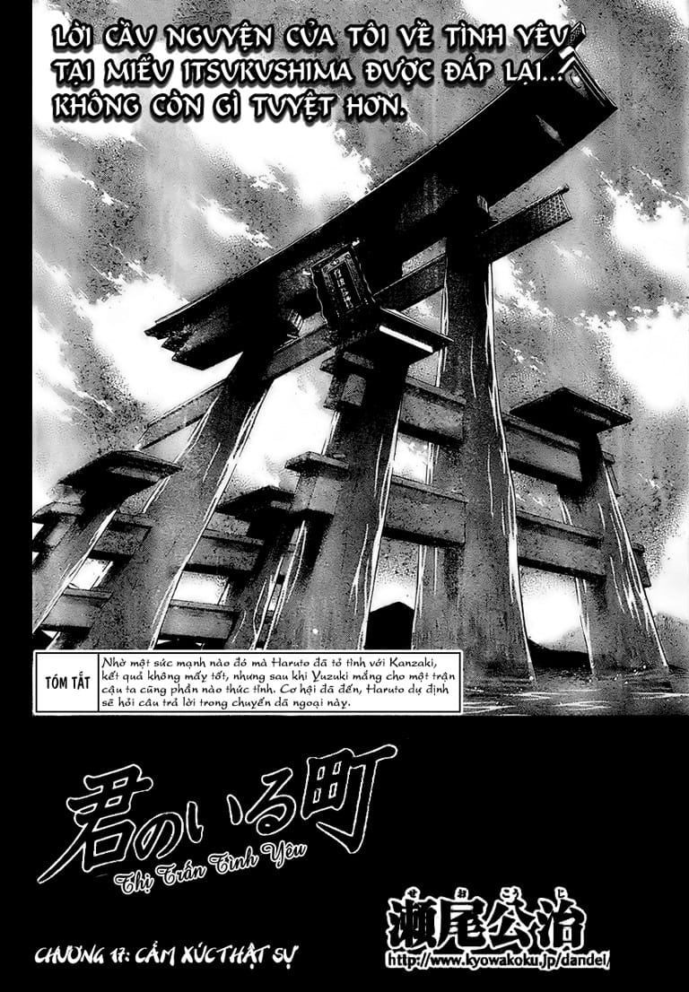 Truyện Tranh Thị Trấn Tình Yêu - Kimi No Iru Machi trang 6