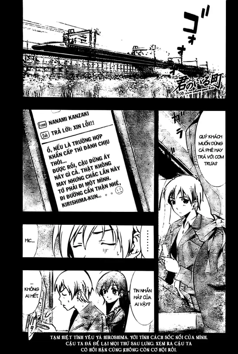 Truyện Tranh Thị Trấn Tình Yêu - Kimi No Iru Machi trang 6