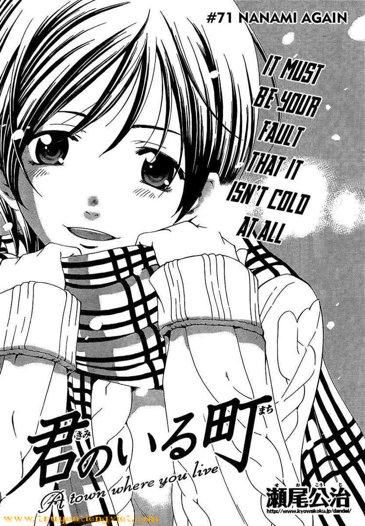 Truyện Tranh Thị Trấn Tình Yêu - Kimi No Iru Machi trang 6