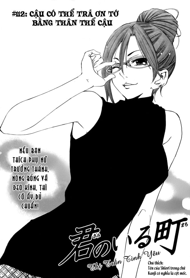 Truyện Tranh Thị Trấn Tình Yêu - Kimi No Iru Machi trang 6