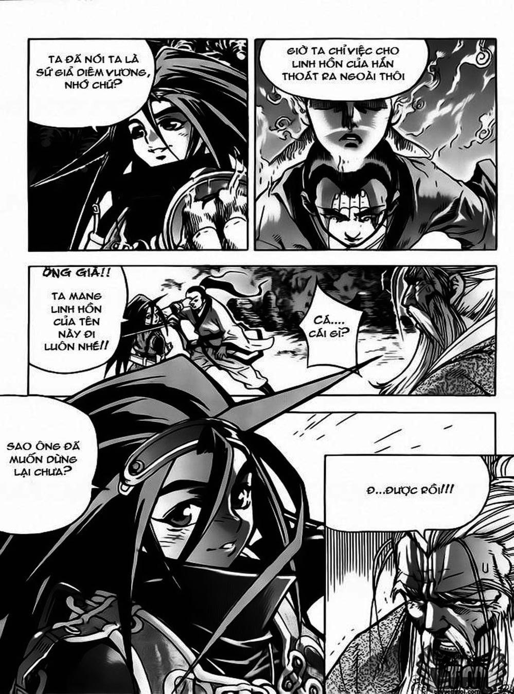 Truyện Tranh Diêm Đế - King Of Hell trang 5