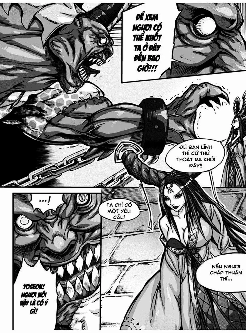 Truyện Tranh Diêm Đế - King Of Hell trang 5