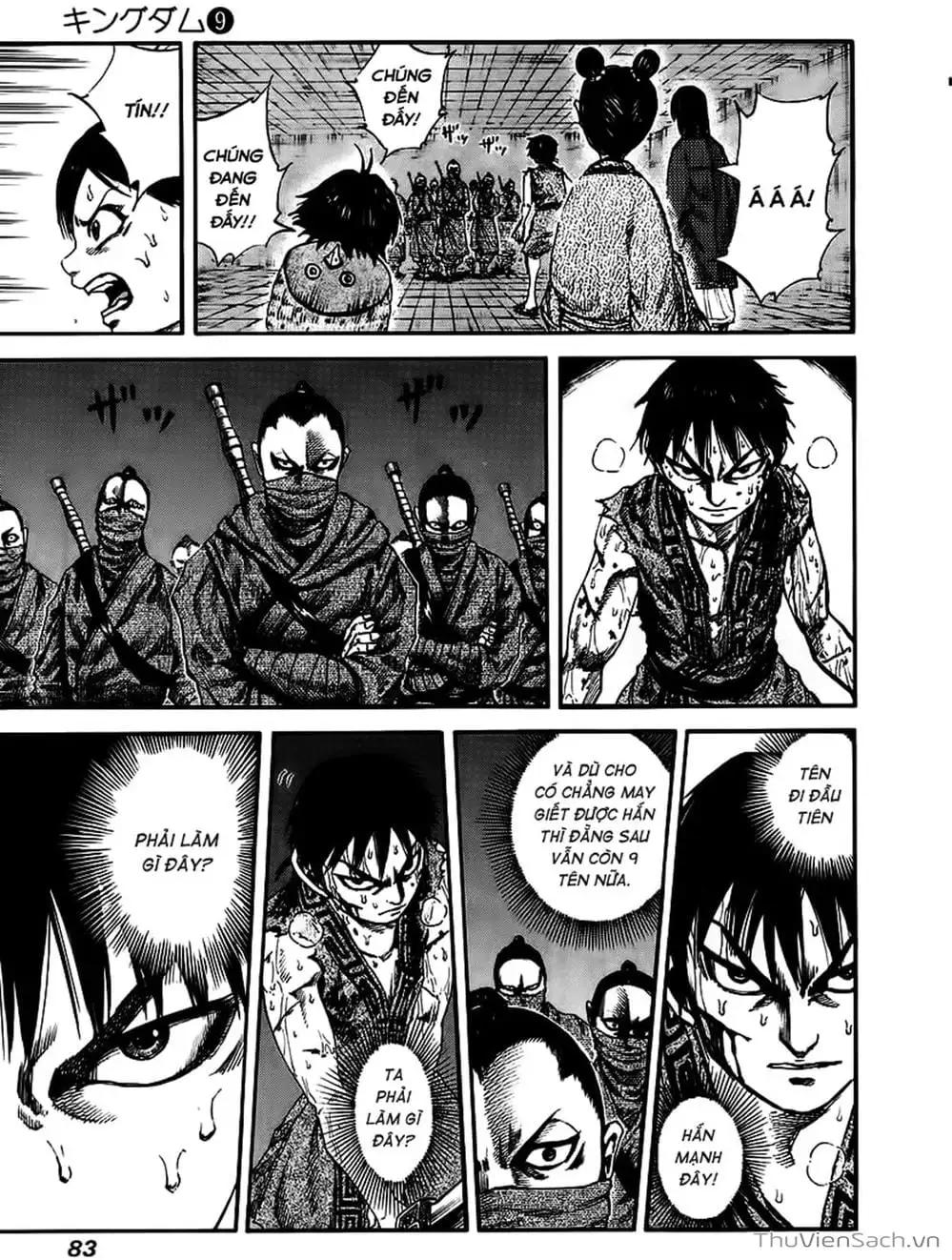 Truyện Tranh Kingdom - Vương Giả Thiên Hạ trang 4