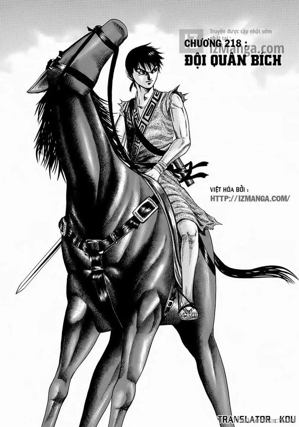 Truyện Tranh Kingdom - Vương Giả Thiên Hạ trang 4