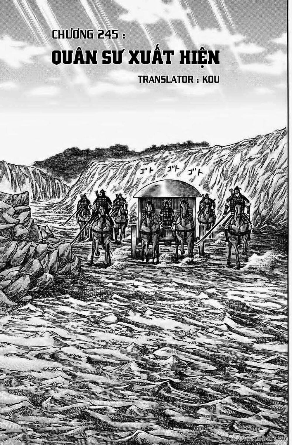 Truyện Tranh Kingdom - Vương Giả Thiên Hạ trang 4