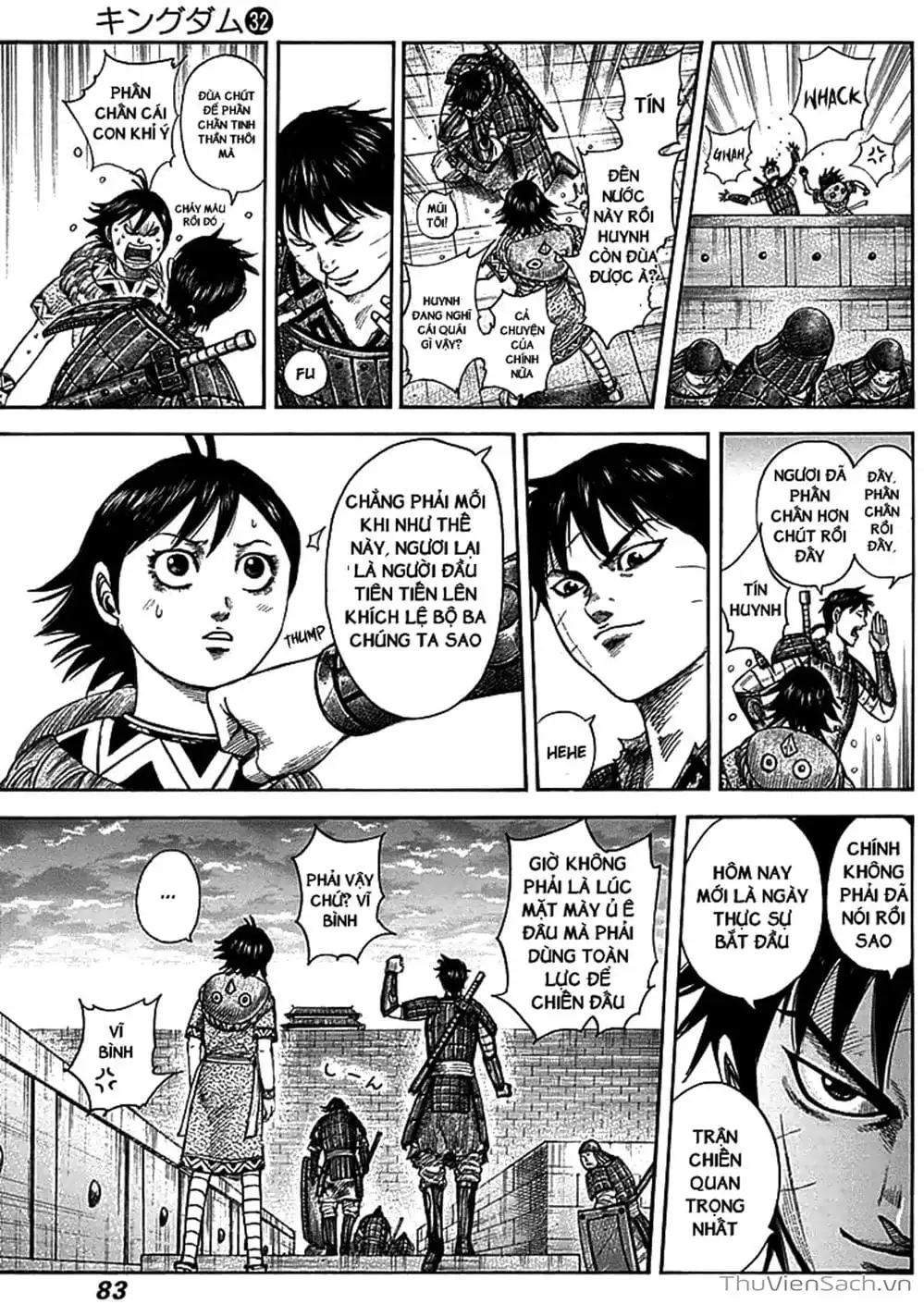 Truyện Tranh Kingdom - Vương Giả Thiên Hạ trang 4