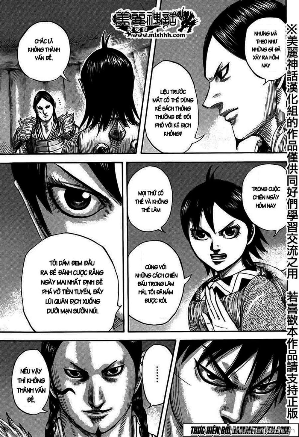 Truyện Tranh Kingdom - Vương Giả Thiên Hạ trang 4