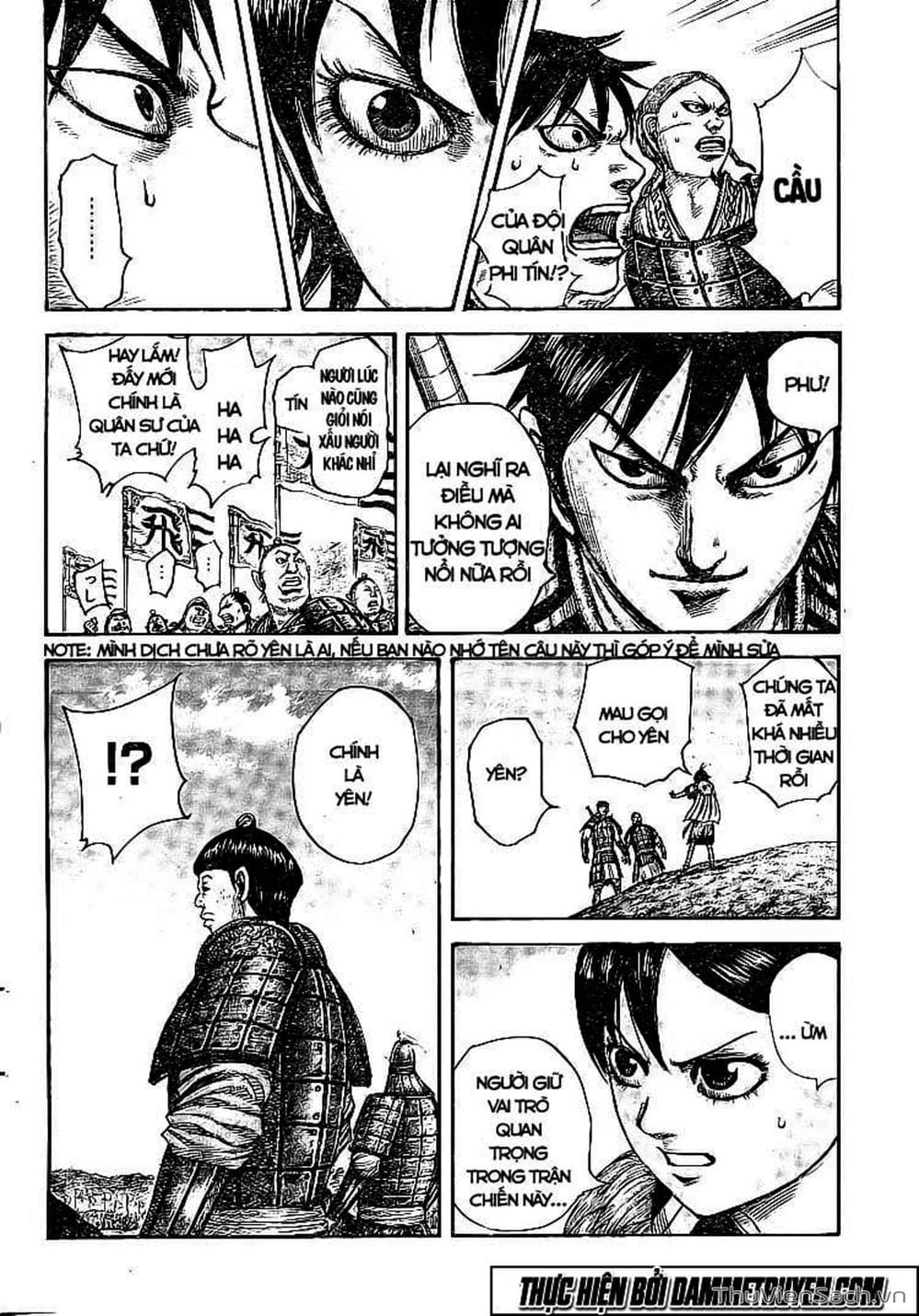 Truyện Tranh Kingdom - Vương Giả Thiên Hạ trang 4