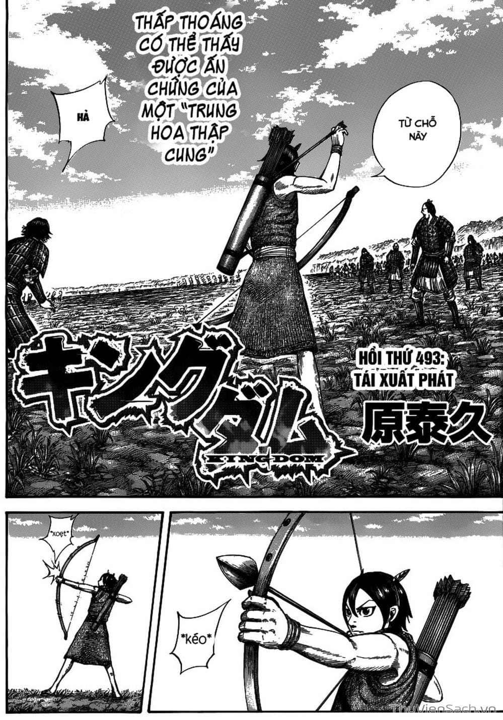 Truyện Tranh Kingdom - Vương Giả Thiên Hạ trang 4