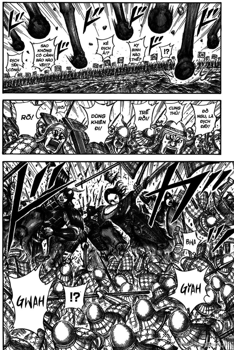 Truyện Tranh Kingdom - Vương Giả Thiên Hạ trang 4