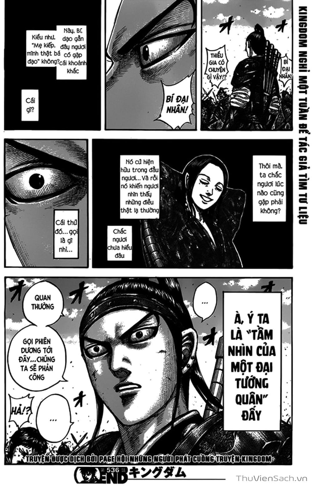 Truyện Tranh Kingdom - Vương Giả Thiên Hạ trang 4