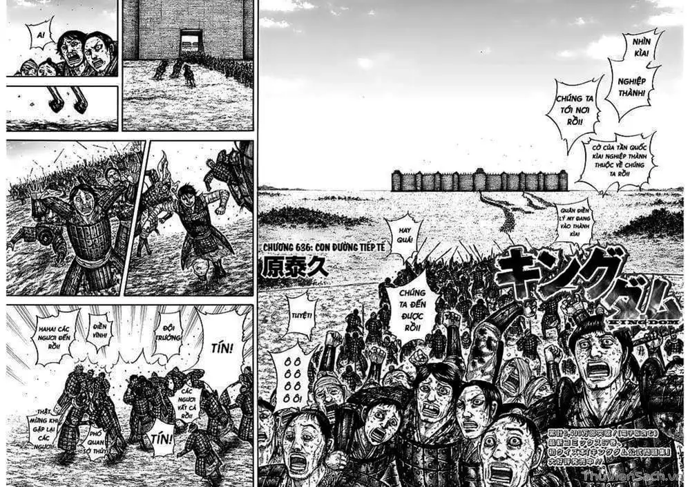 Truyện Tranh Kingdom - Vương Giả Thiên Hạ trang 4