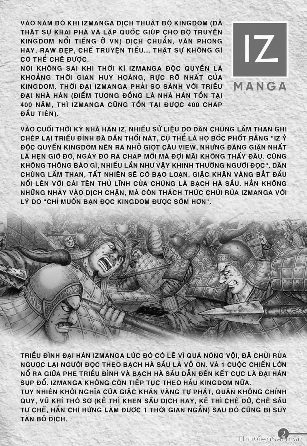 Truyện Tranh Kingdom - Vương Giả Thiên Hạ trang 4