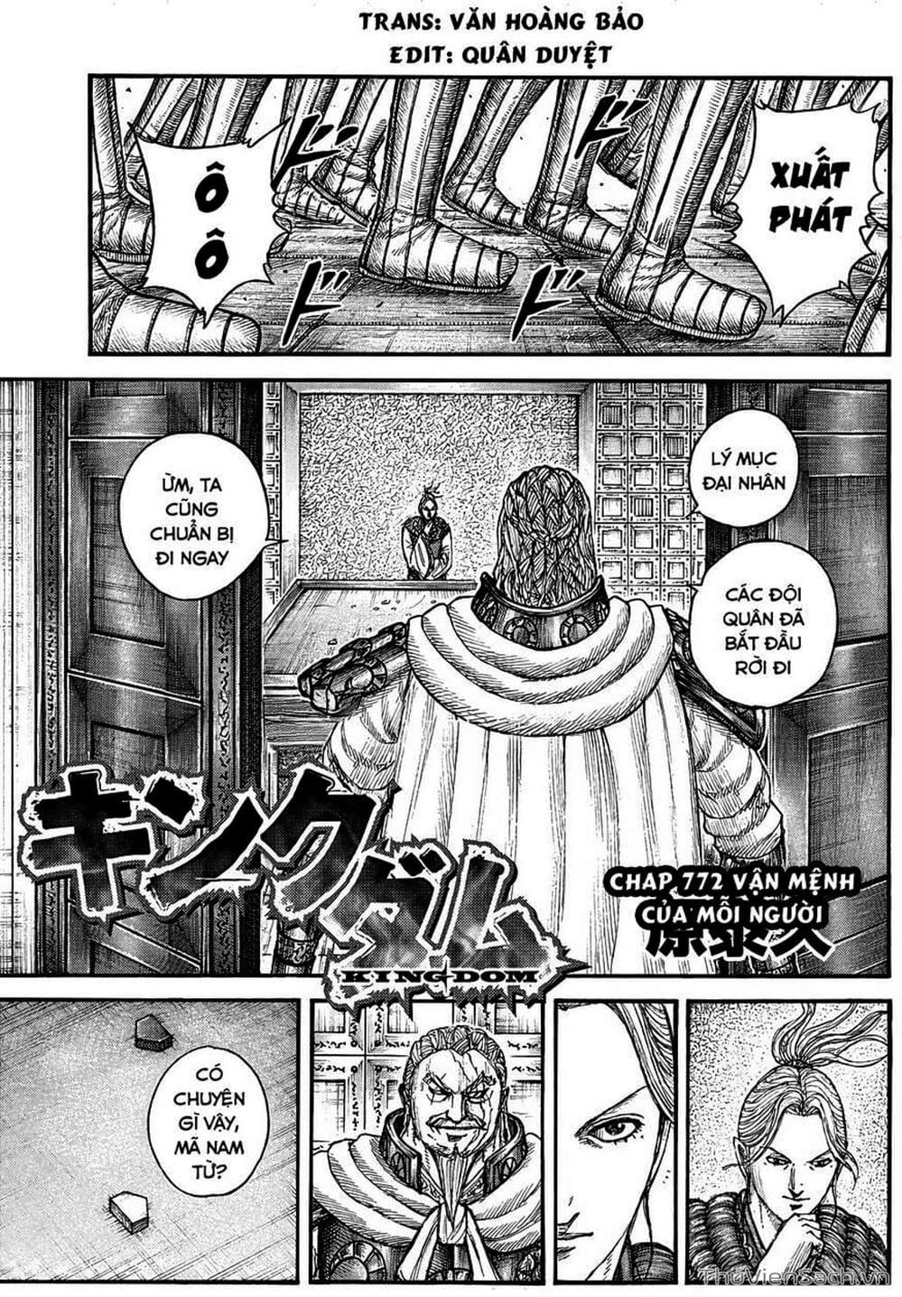 Truyện Tranh Kingdom - Vương Giả Thiên Hạ trang 4