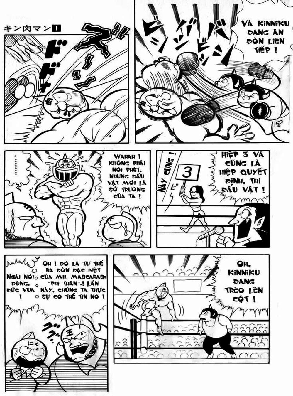 Truyện Tranh Lực Sĩ Kinniku - Kinnikuman trang 5