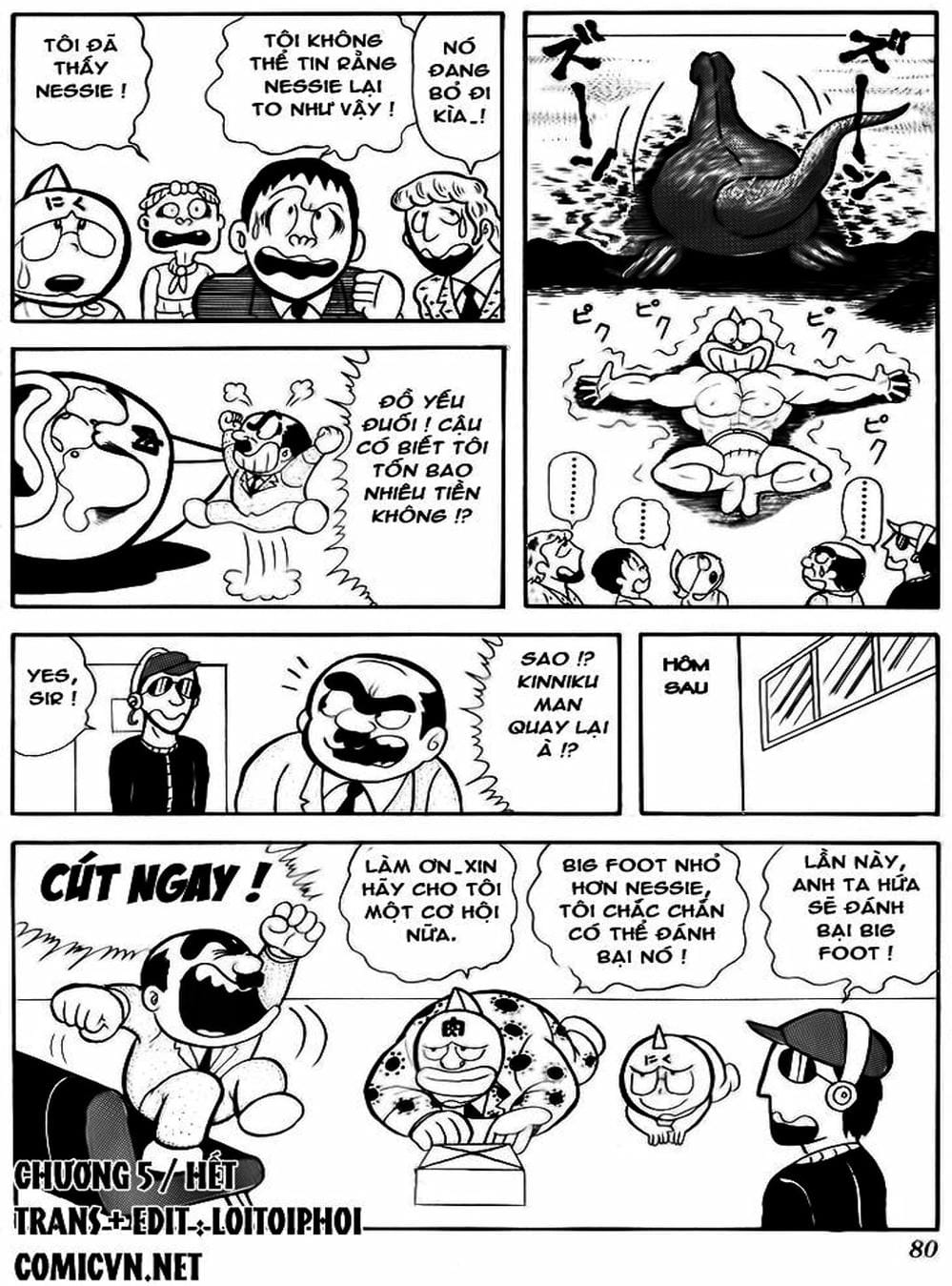 Truyện Tranh Lực Sĩ Kinniku - Kinnikuman trang 5