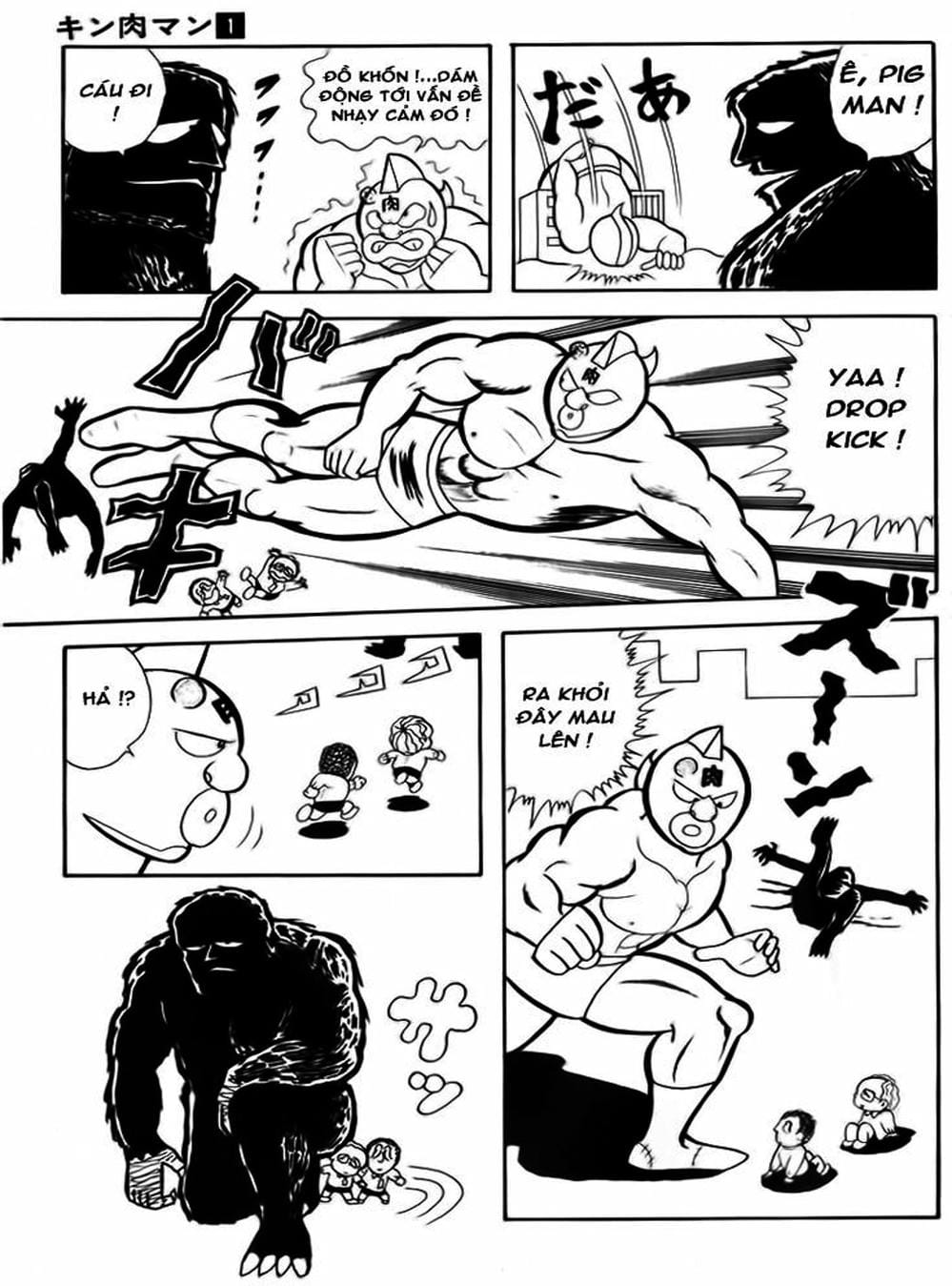 Truyện Tranh Lực Sĩ Kinniku - Kinnikuman trang 5