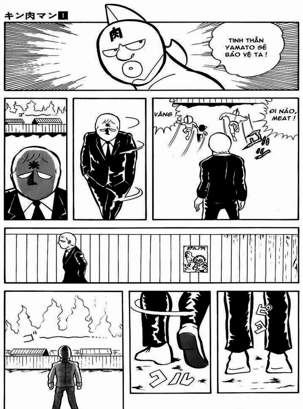 Truyện Tranh Lực Sĩ Kinniku - Kinnikuman trang 5