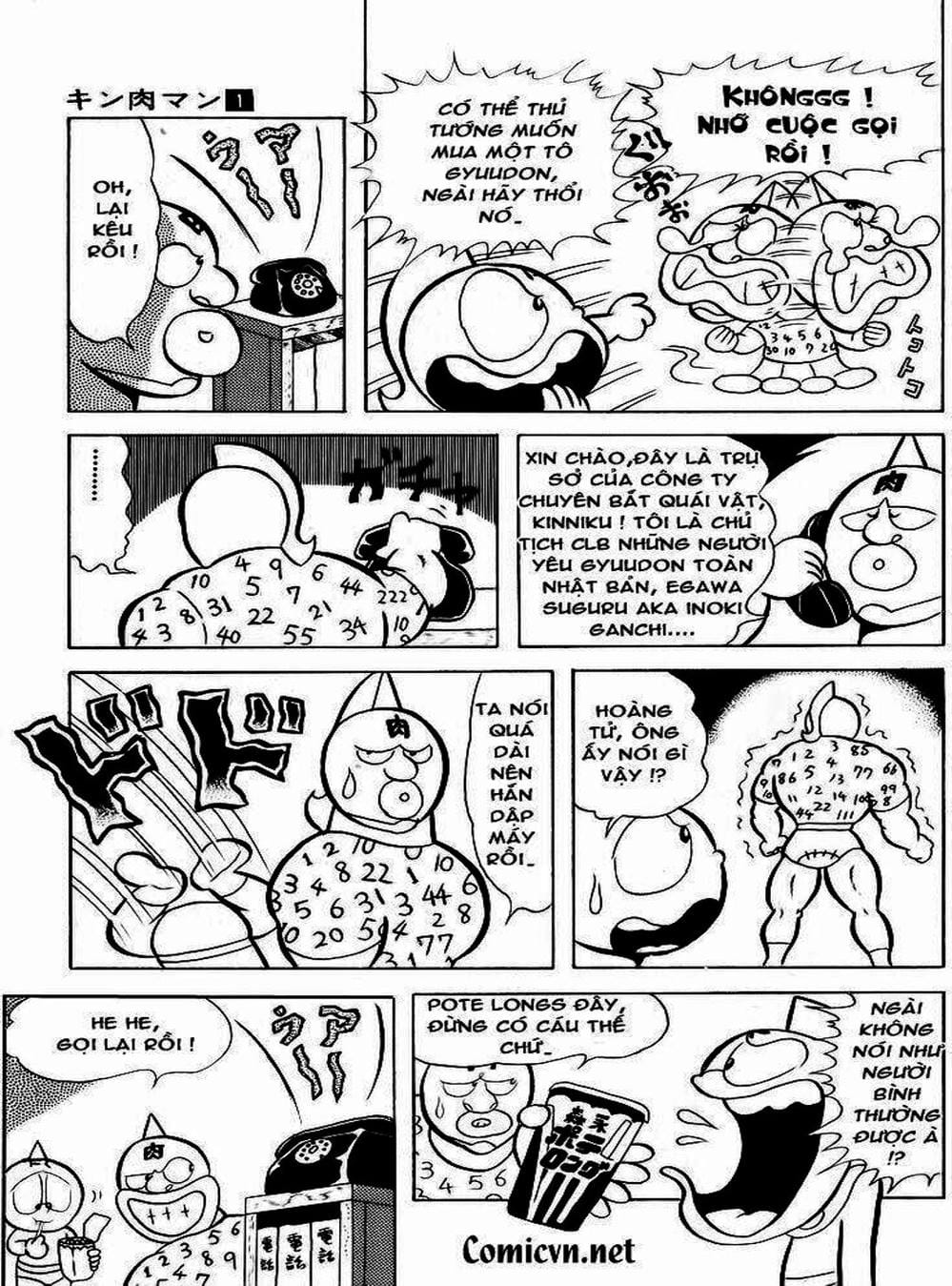 Truyện Tranh Lực Sĩ Kinniku - Kinnikuman trang 5