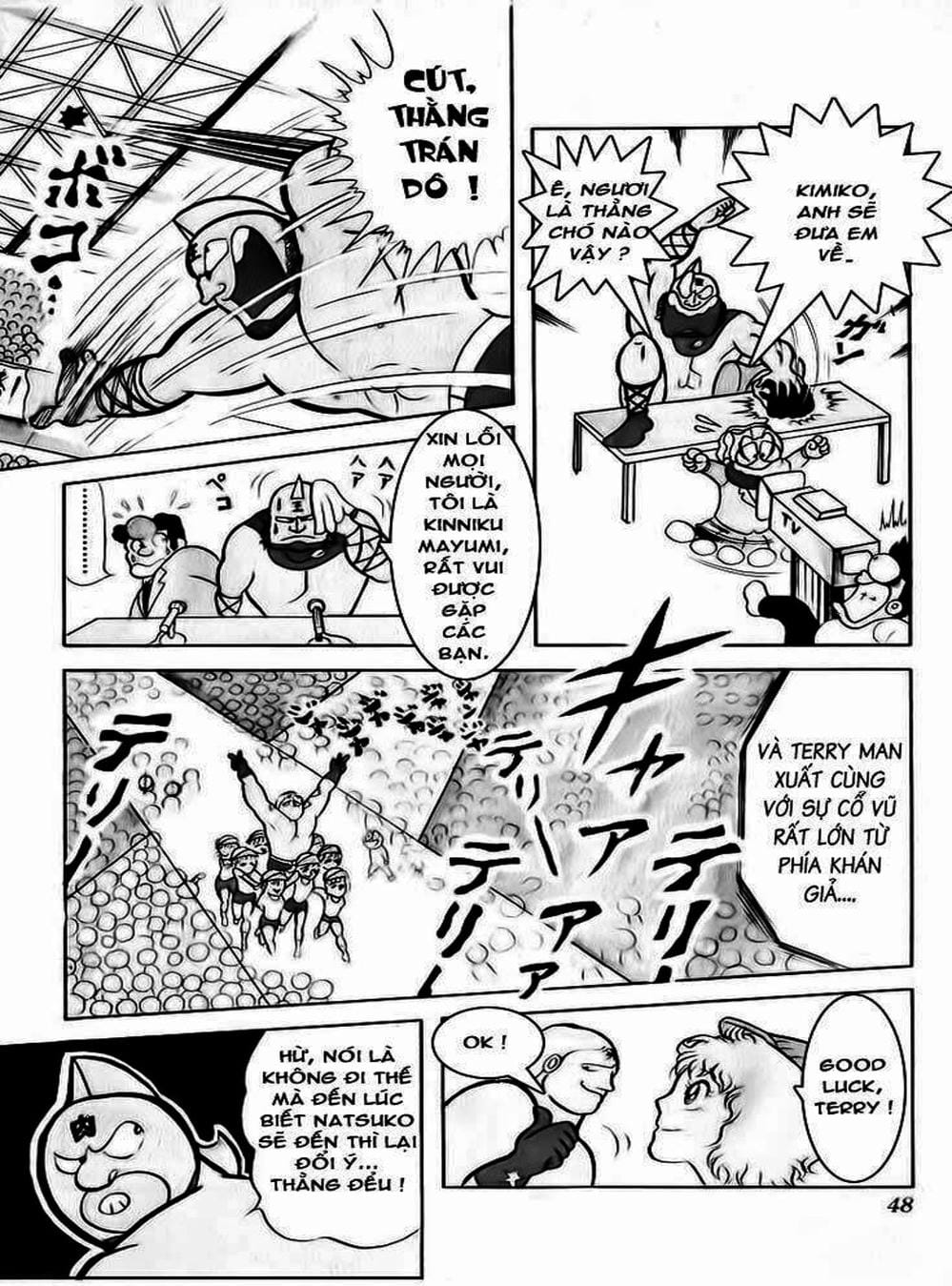Truyện Tranh Lực Sĩ Kinniku - Kinnikuman trang 5