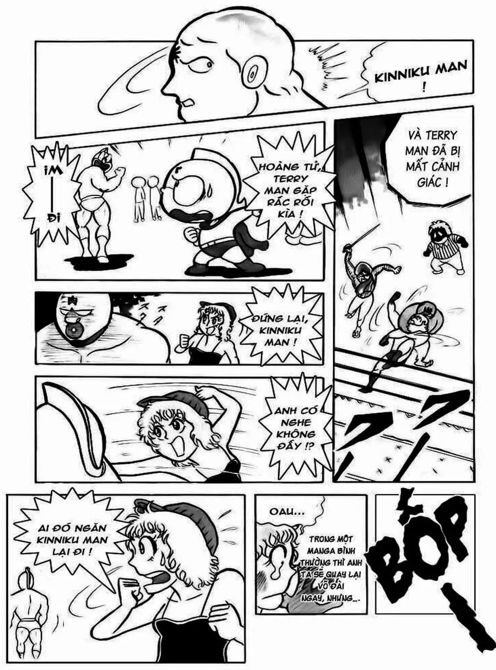 Truyện Tranh Lực Sĩ Kinniku - Kinnikuman trang 5