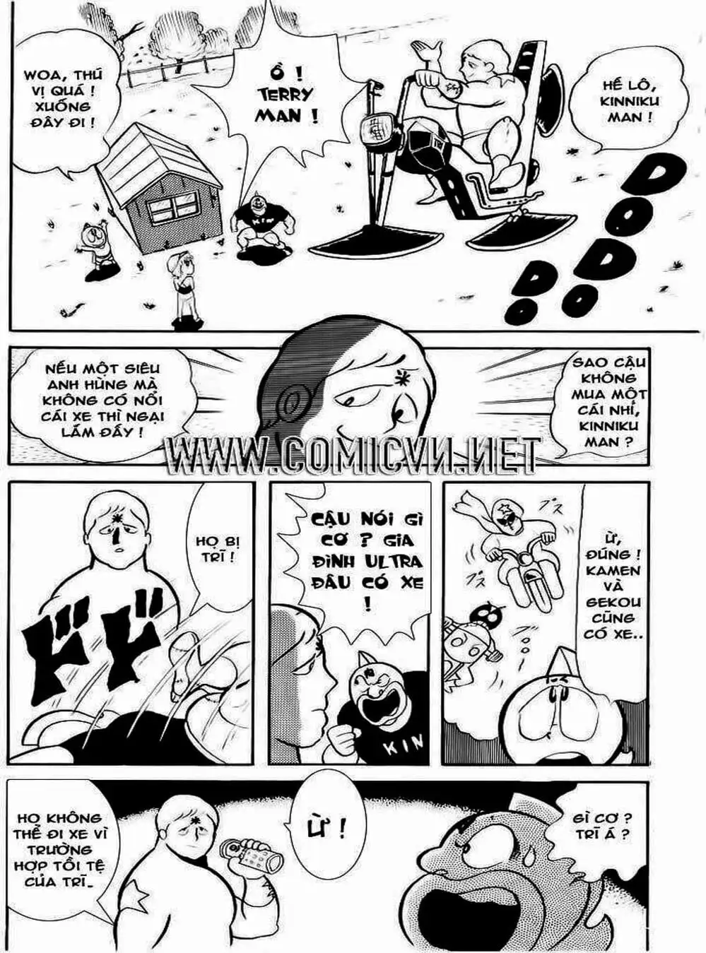 Truyện Tranh Lực Sĩ Kinniku - Kinnikuman trang 5