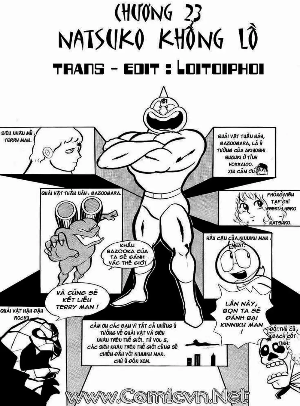 Truyện Tranh Lực Sĩ Kinniku - Kinnikuman trang 5