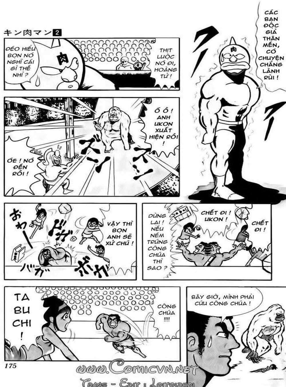 Truyện Tranh Lực Sĩ Kinniku - Kinnikuman trang 5