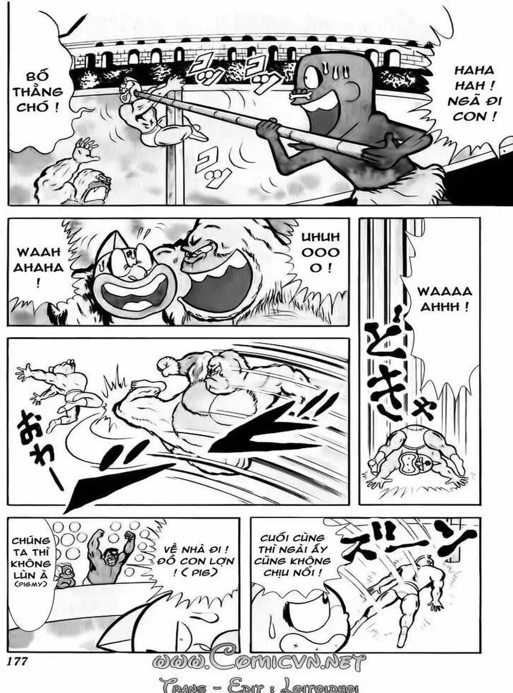 Truyện Tranh Lực Sĩ Kinniku - Kinnikuman trang 5