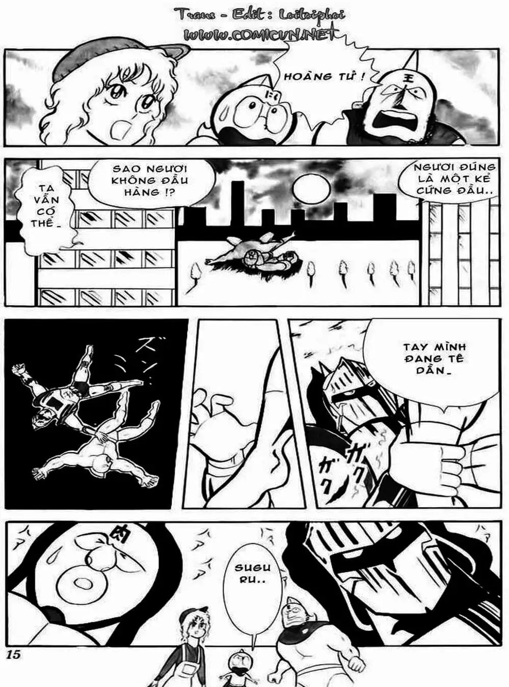 Truyện Tranh Lực Sĩ Kinniku - Kinnikuman trang 5