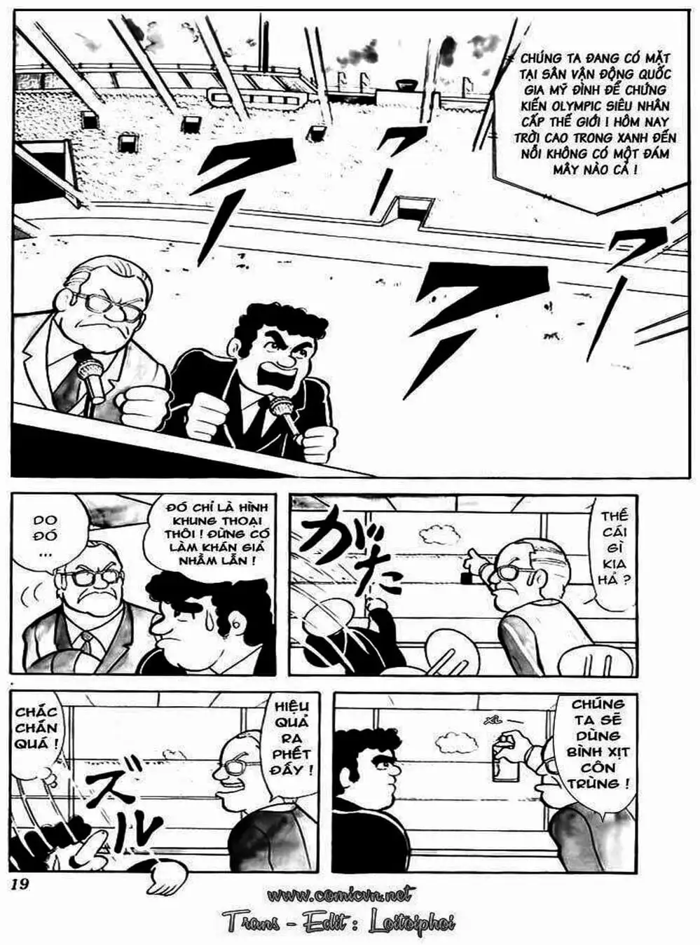 Truyện Tranh Lực Sĩ Kinniku - Kinnikuman trang 5