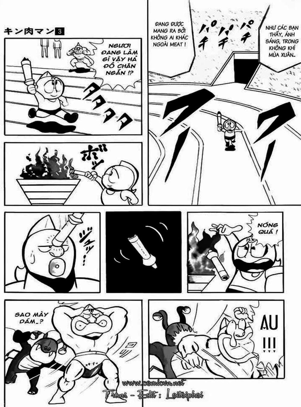 Truyện Tranh Lực Sĩ Kinniku - Kinnikuman trang 5