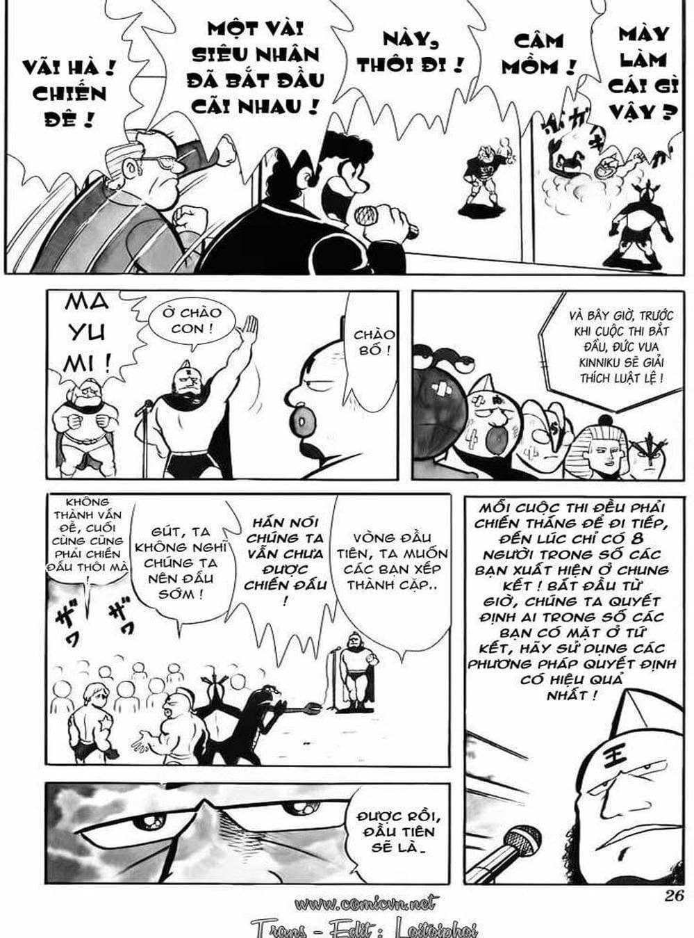Truyện Tranh Lực Sĩ Kinniku - Kinnikuman trang 5