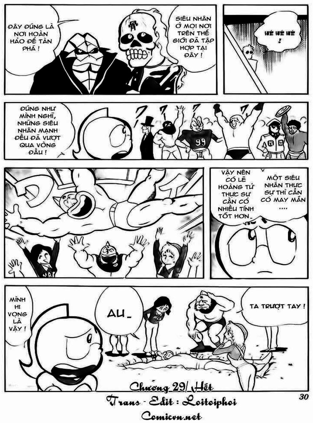 Truyện Tranh Lực Sĩ Kinniku - Kinnikuman trang 5