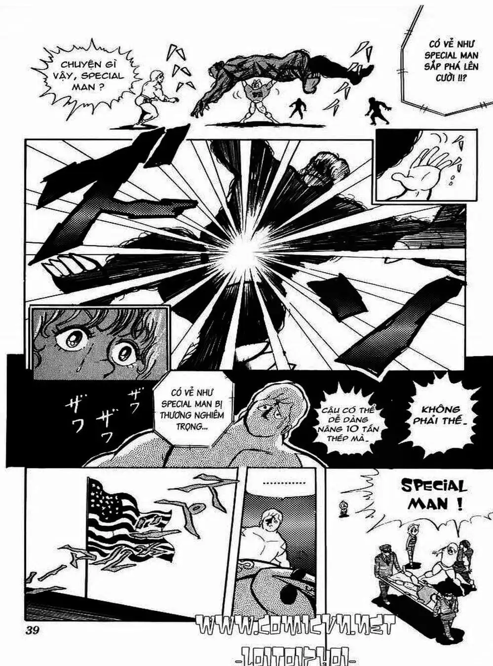 Truyện Tranh Lực Sĩ Kinniku - Kinnikuman trang 5