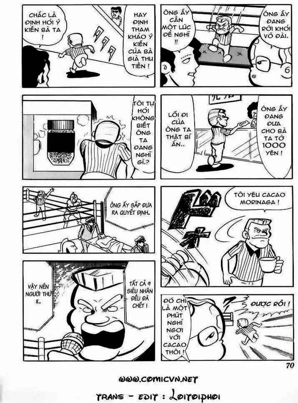 Truyện Tranh Lực Sĩ Kinniku - Kinnikuman trang 5