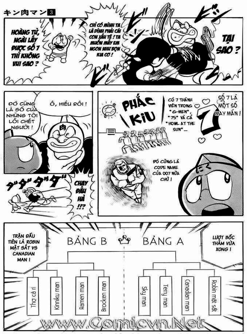 Truyện Tranh Lực Sĩ Kinniku - Kinnikuman trang 5