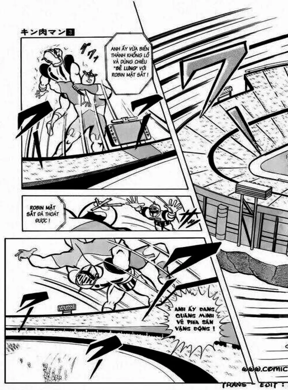 Truyện Tranh Lực Sĩ Kinniku - Kinnikuman trang 5