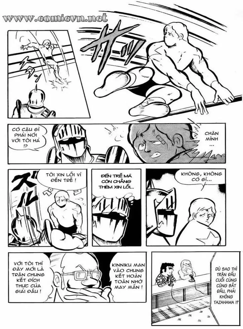 Truyện Tranh Lực Sĩ Kinniku - Kinnikuman trang 5