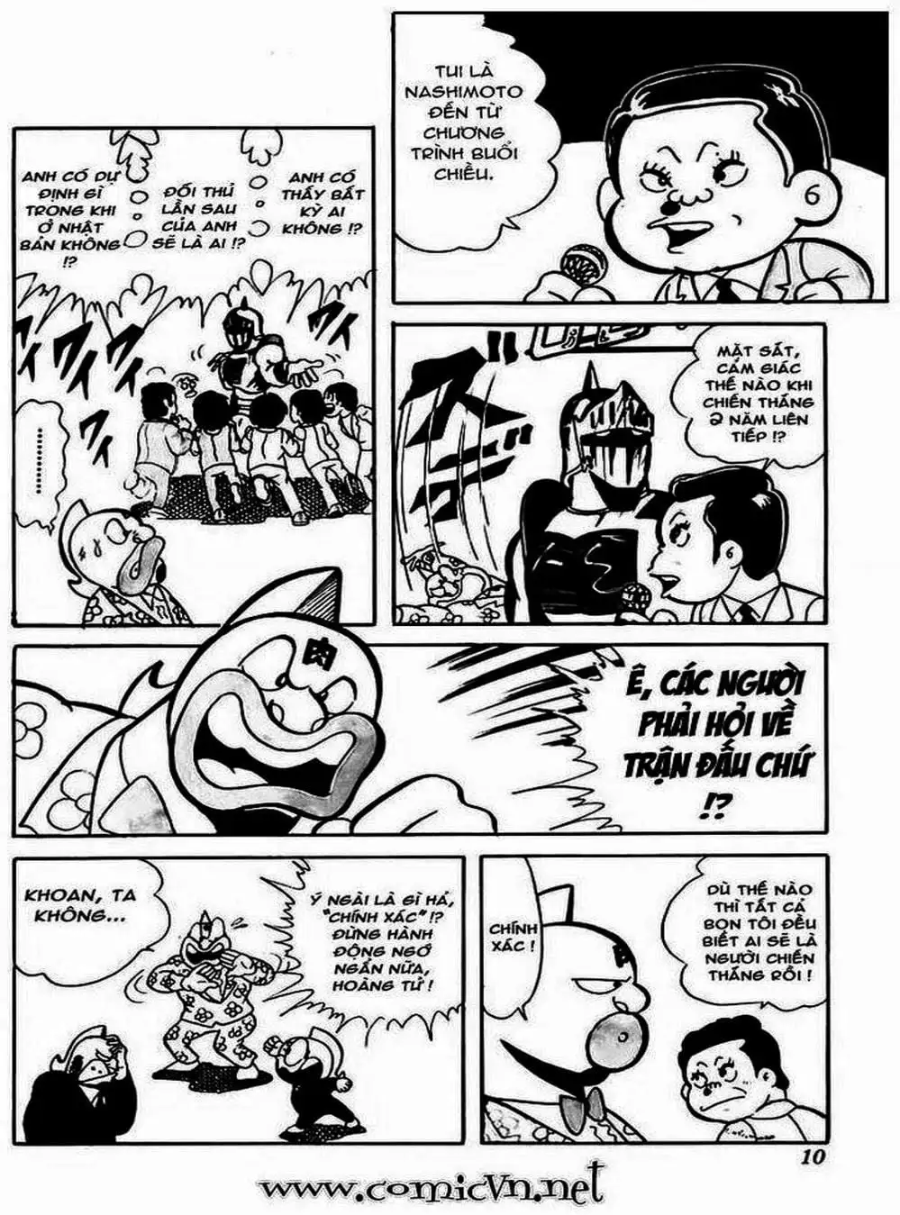 Truyện Tranh Lực Sĩ Kinniku - Kinnikuman trang 5