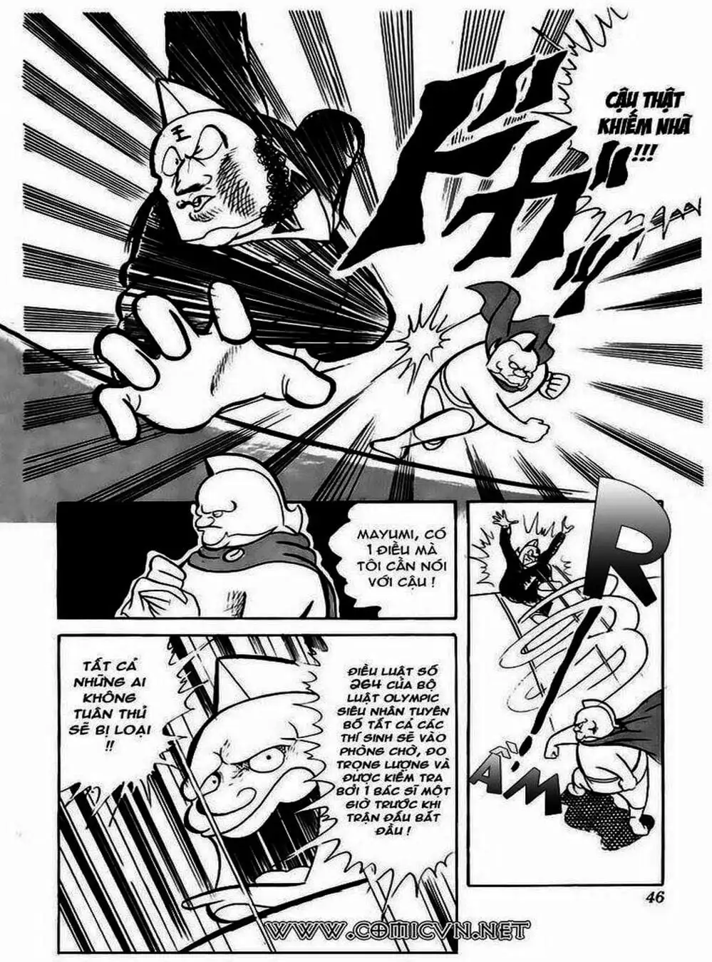 Truyện Tranh Lực Sĩ Kinniku - Kinnikuman trang 5